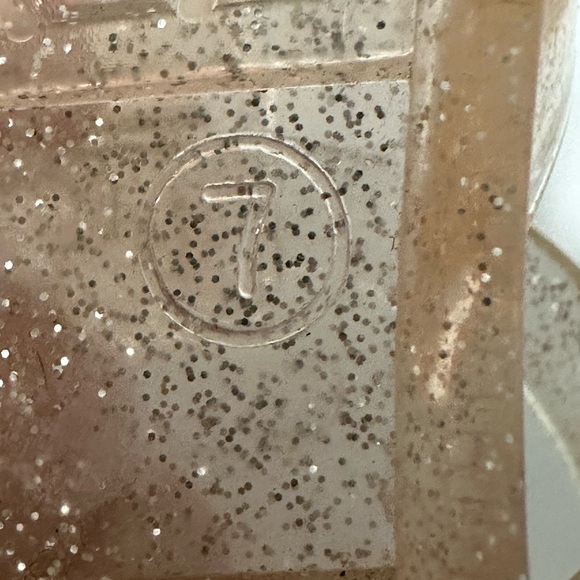 OSHKOSH Flamingo Sun Sandals for Girls Toddler Cute Sandals Size 7 Sparkly NWOT - Picture 8 of 9